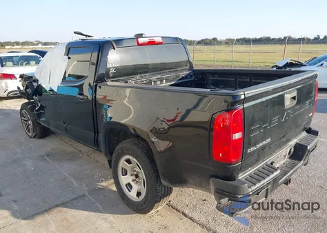 2021 Chevrolet Colorado 2Wd Short Box Wt из США, поврежденный, VIN 1GCGSBEN5M1210571